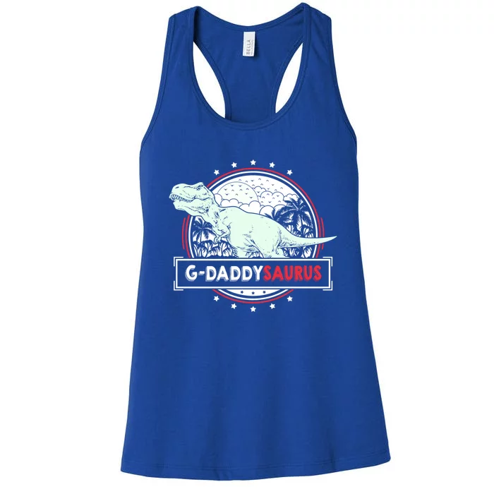 Gdaddy Design From Grand Trex Gdaddysaurus Gift Women's Racerback Tank