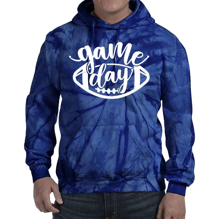 Game Day Football Fan Tie Dye Hoodie