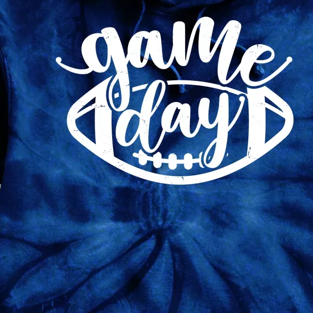 Game Day Football Fan Tie Dye Hoodie