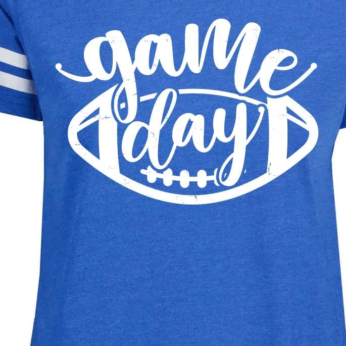 Game Day Football Fan Enza Ladies Jersey Football T-Shirt