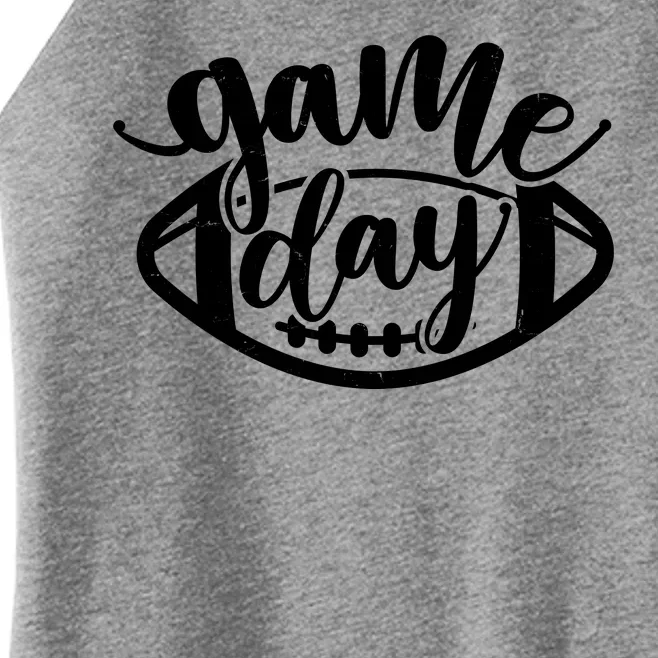 Game Day Football Fan Women’s Perfect Tri Rocker Tank