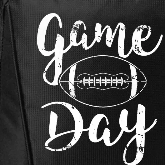 Game Day Football Cute Football Top City Backpack