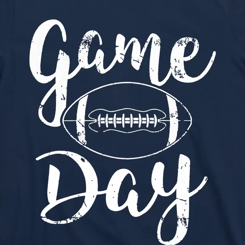 Game Day Football Cute Football Top T-Shirt