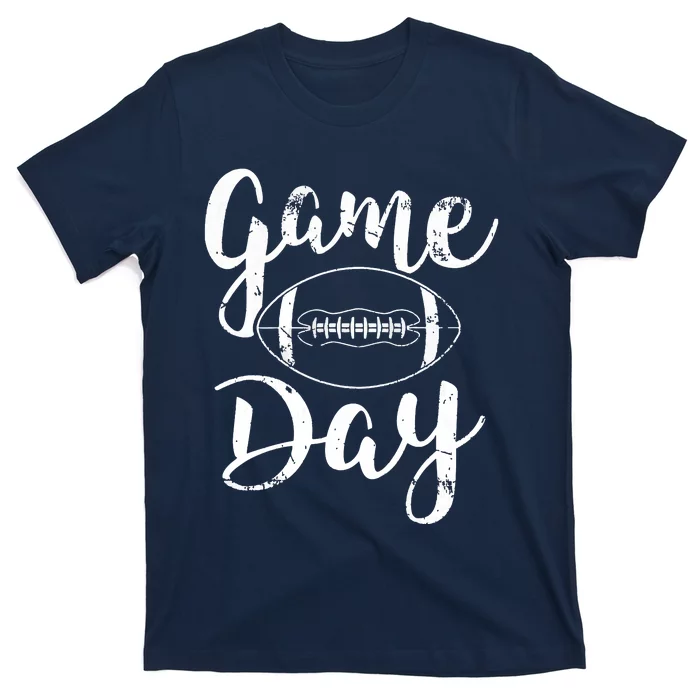 Game Day Football Cute Football Top T-Shirt