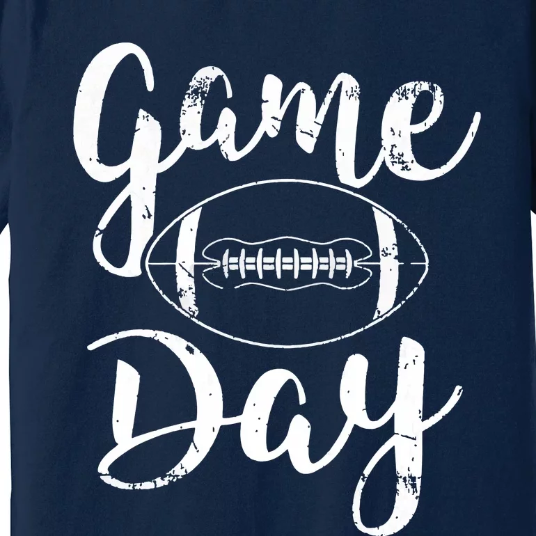 Game Day Football Cute Football Top Premium T-Shirt