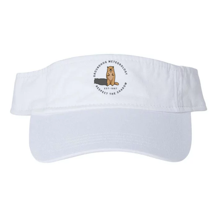 Groundhog Day Funny Quote Respect The Shadow Meteorology Valucap Bio-Washed Visor