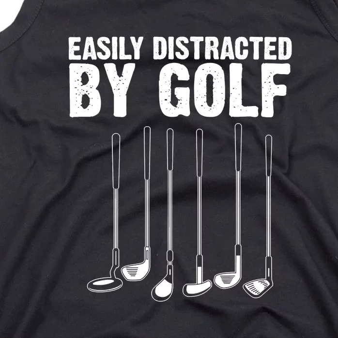 Golf Design Funny Golfing Sports Lover Golfers Tank Top