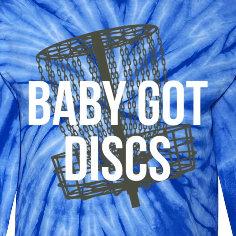 Got Discs Funny Disc Golf Humor Golfer Pun Couples Cool Gift Tie-Dye Long Sleeve Shirt