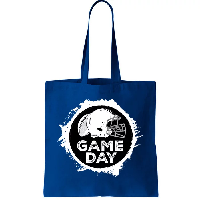 Game Day Football College High School Stadium Mom Dad Fan Gift Tote Bag