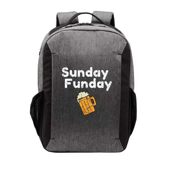 Game Day Funny Sunday Sports Funday Drinking Football Vector Backpack