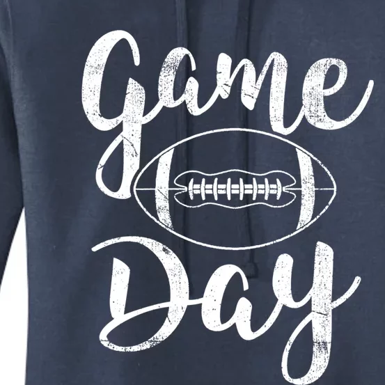 Game Day Football Cute Football Top Meaningful Gift Women's Pullover Hoodie