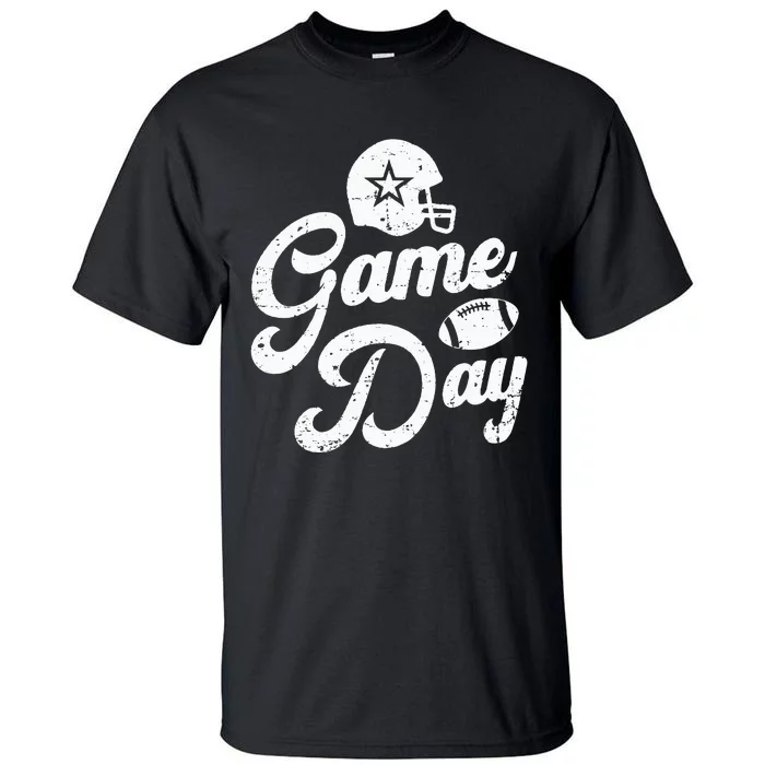 Game Day Fantasy Football Season FunnyVintage Tall T-Shirt