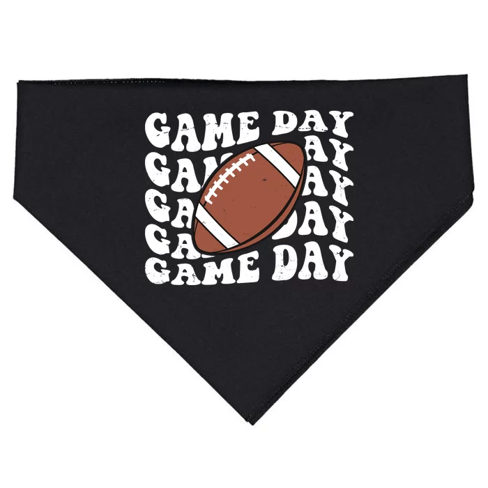 Game Day Football Fan USA-Made Doggie Bandana