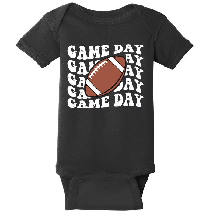 Game Day Football Fan Baby Bodysuit