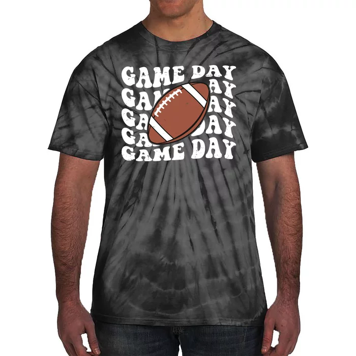 Game Day Football Fan Tie-Dye T-Shirt