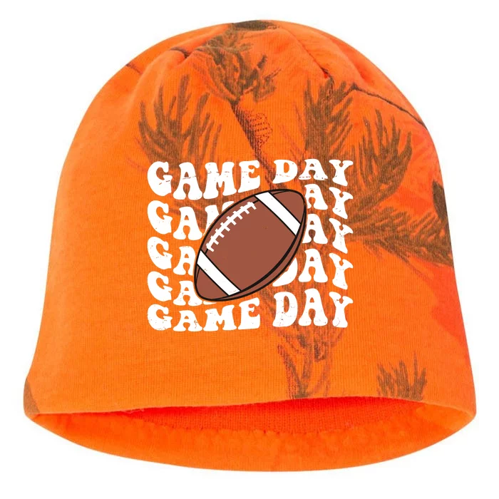 Game Day Football Fan Kati - Camo Knit Beanie