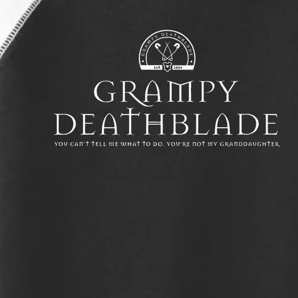 Grampy Deathblade Toddler Fine Jersey T-Shirt