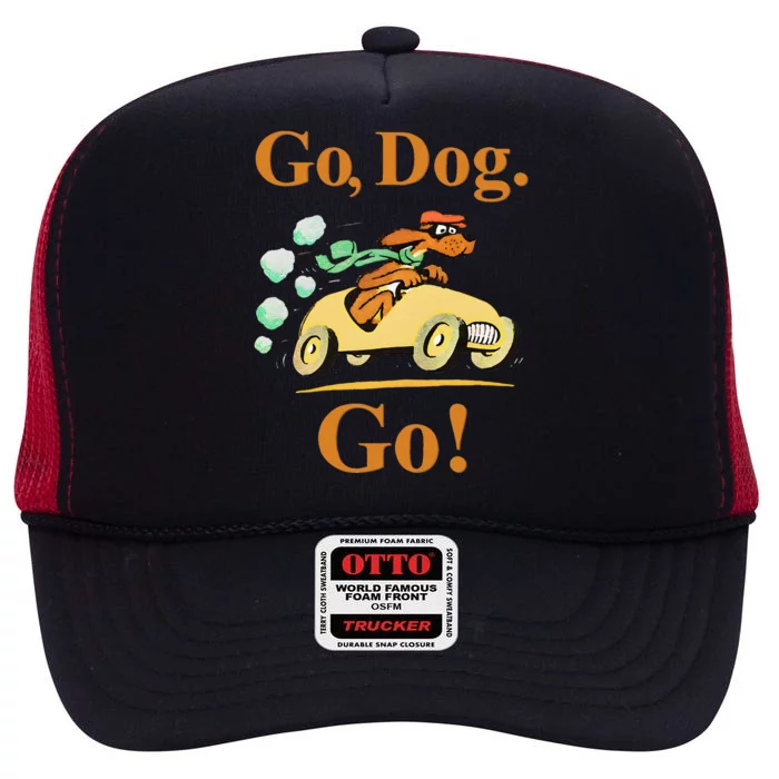 Go Dog Go Essential High Crown Mesh Trucker Hat