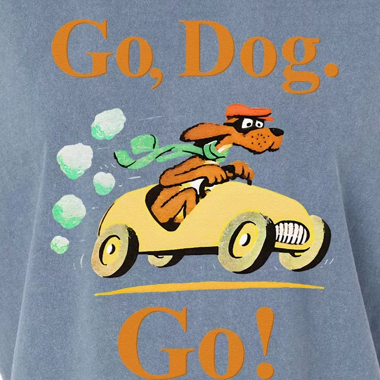 Go Dog Go Essential Garment-Dyed Women's Muscle Tee