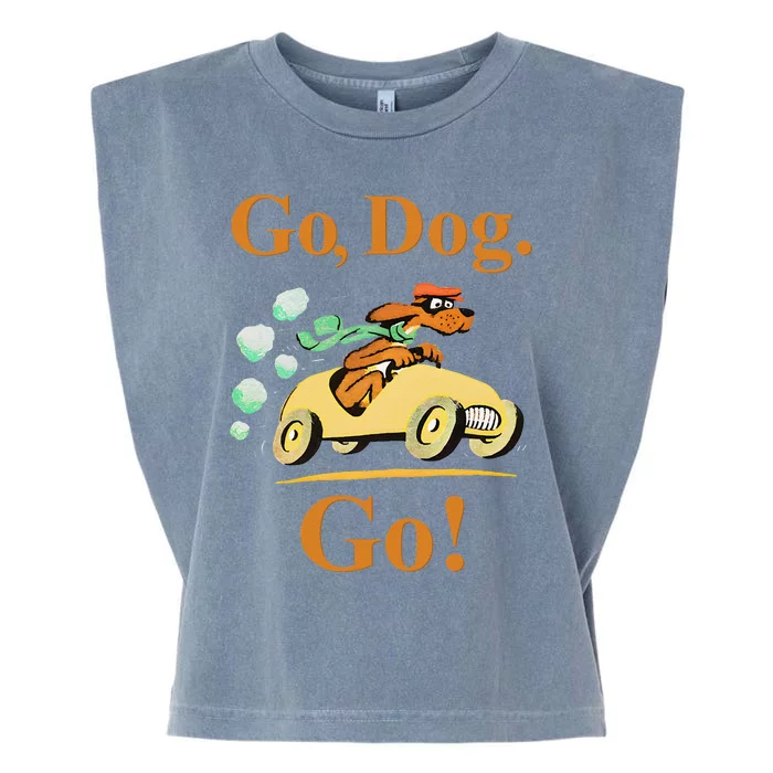 Go Dog Go Essential Garment-Dyed Women's Muscle Tee