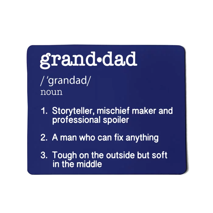 Granddad Definition Mousepad