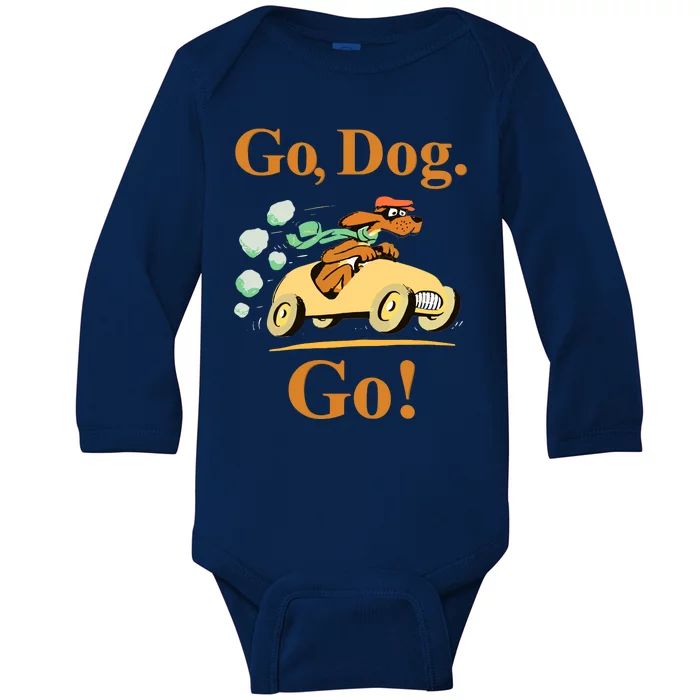 Go Dog Go Essential Baby Long Sleeve Bodysuit