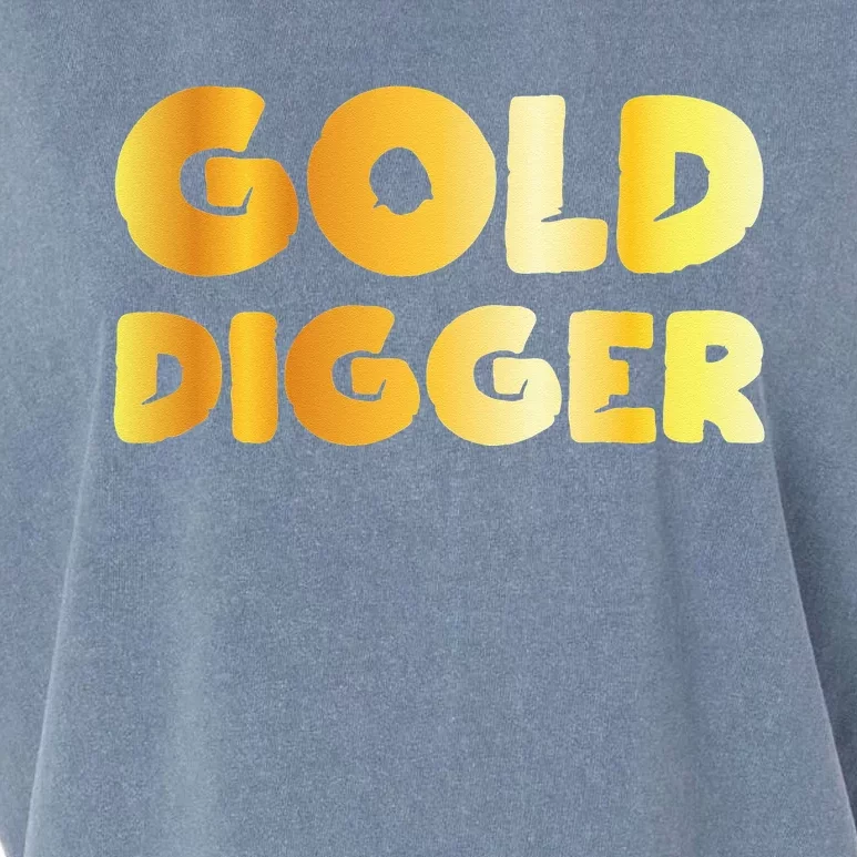 Gold Digger Geologist Pun Geology Geek Funny Costume Garment-Dyed Women's Muscle Tee