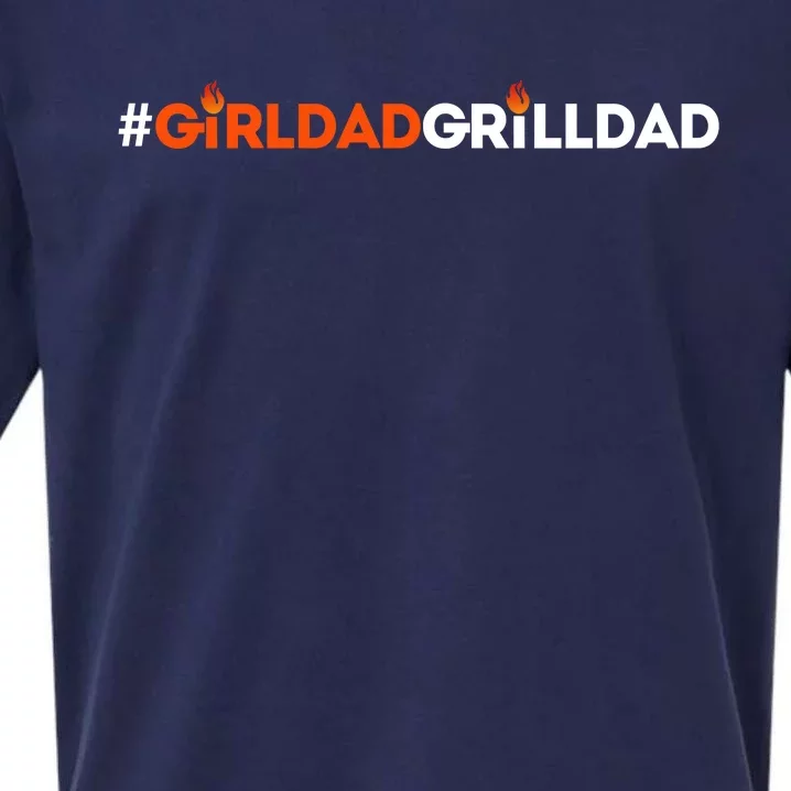 Girl Dad Grill Dad Sueded Cloud Jersey T-Shirt