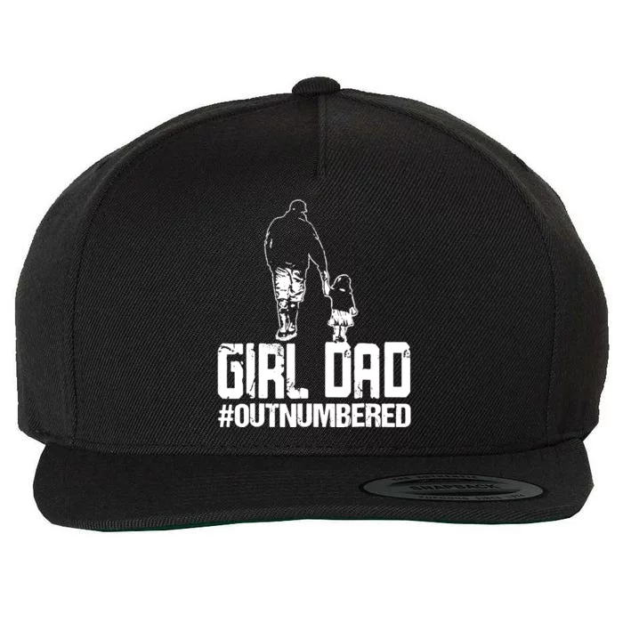 Girl Dad Wool Snapback Cap