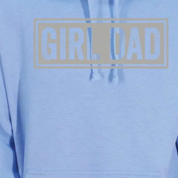 Girl Dad Gift For Men Hashtag Girl Dad Fathers Day Daughter 2 Unisex Surf Hoodie