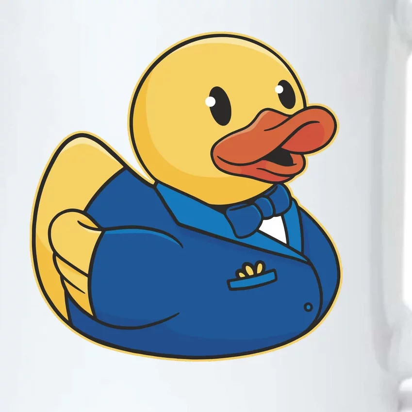 Groom Duck Black Color Changing Mug