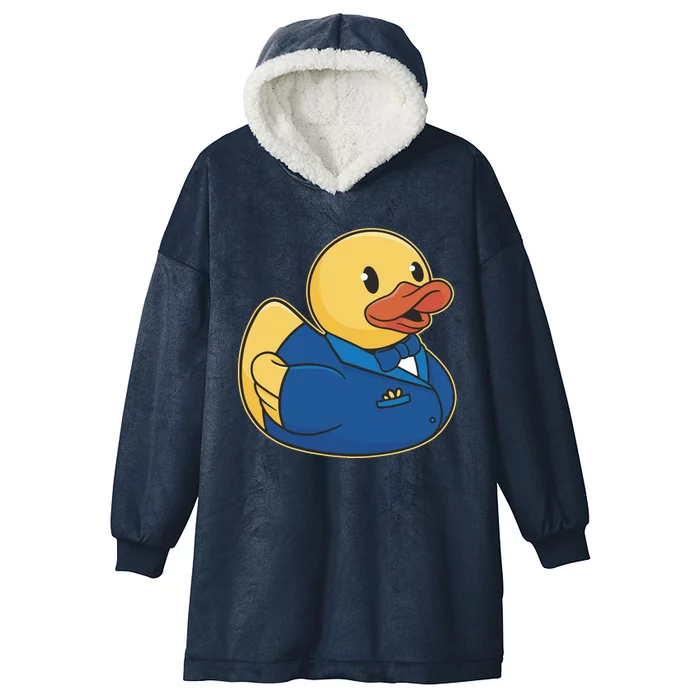 Groom Duck Hooded Wearable Blanket