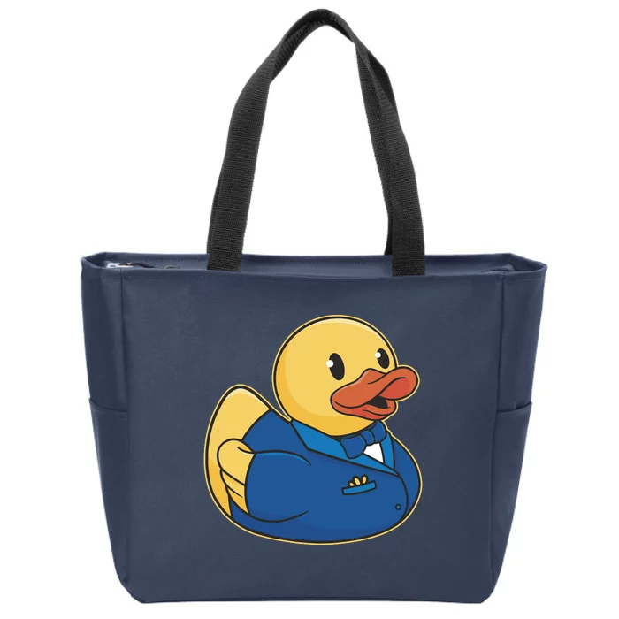 Groom Duck Zip Tote Bag