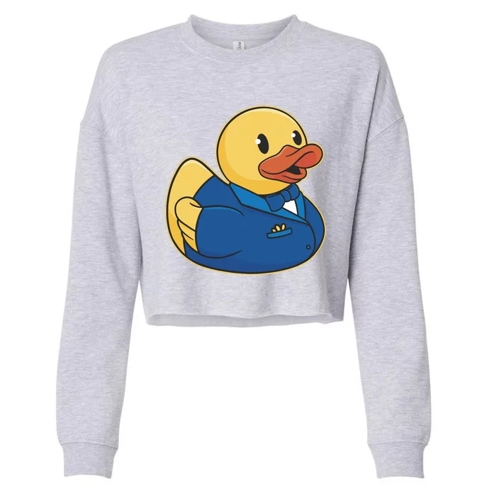 Groom Duck Cropped Pullover Crew