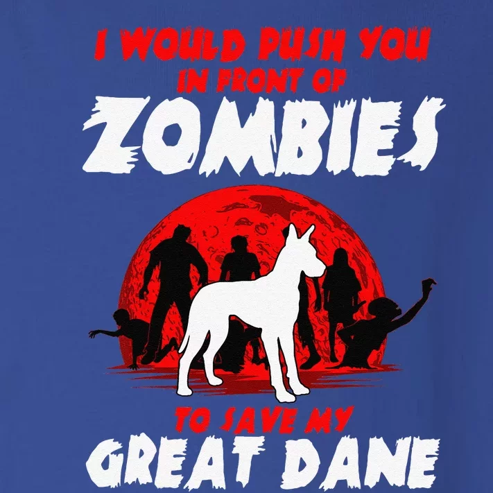 Great Dane Gentle Dog German Mastiff Zombie Halloween Toddler Long Sleeve Shirt