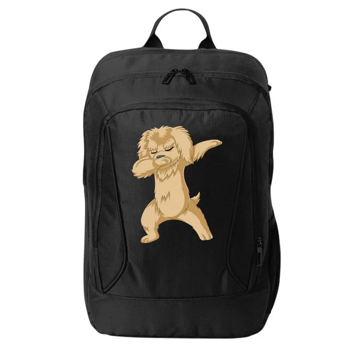 Goldendoodle Dabbing City Backpack