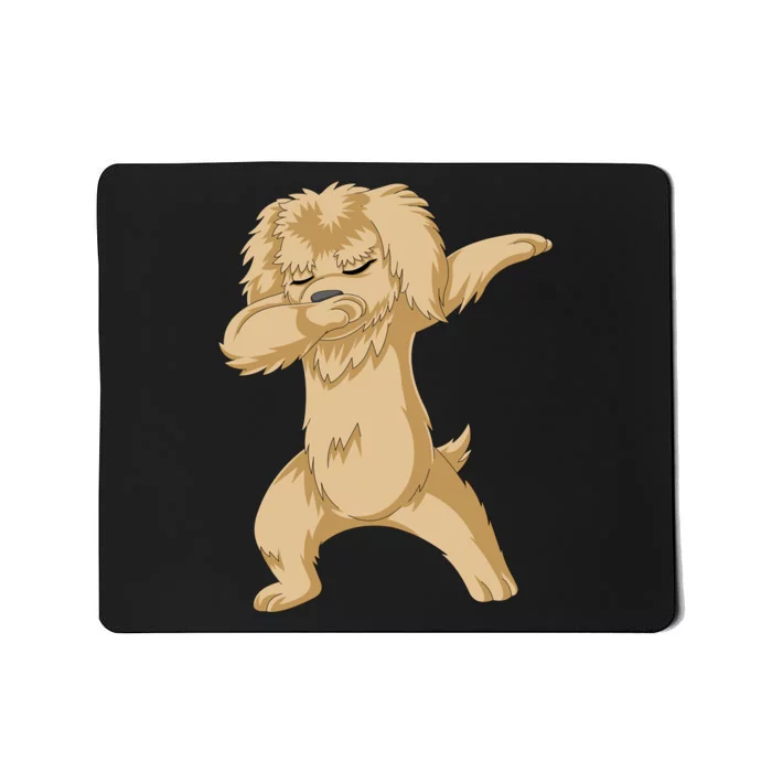 Goldendoodle Dabbing Mousepad