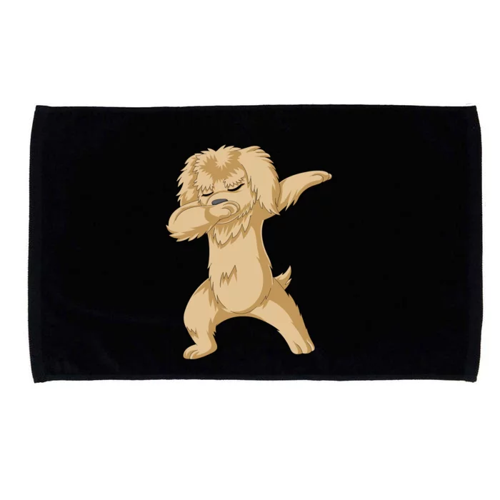 Goldendoodle Dabbing Microfiber Hand Towel