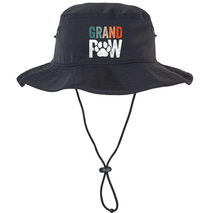 Grandpaw Dog Grandpa FatherS Day Family Grandkids Legacy Cool Fit Booney Bucket Hat