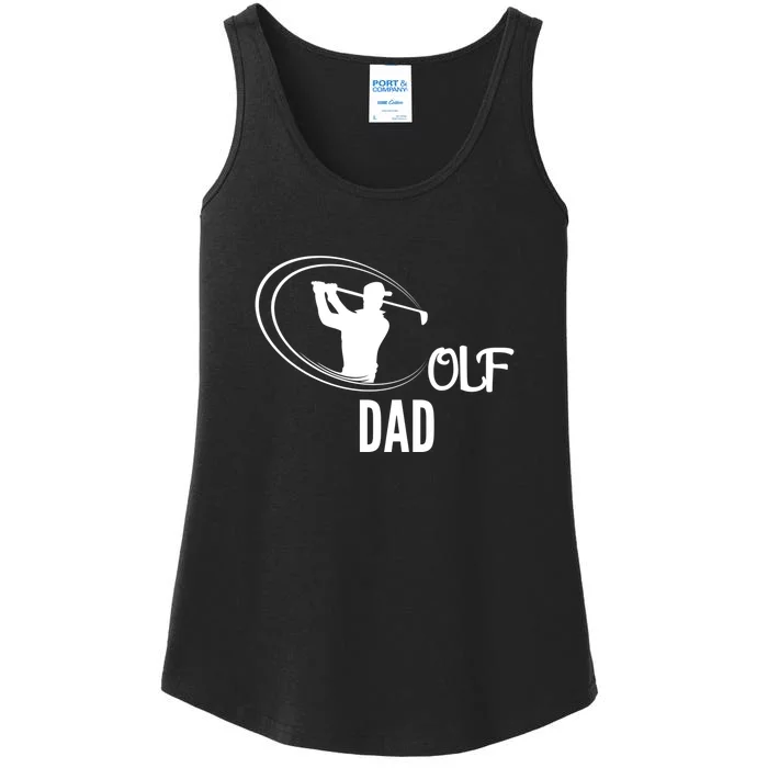 Golf Dad Gift For Dad Golf Player Father's Day Ladies Essential Tank