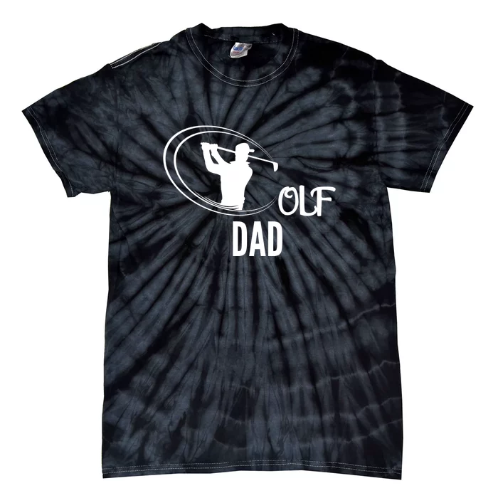 Golf Dad Gift For Dad Golf Player Father's Day Tie-Dye T-Shirt