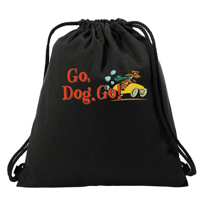 Go Dog Go Essential Gift Drawstring Bag