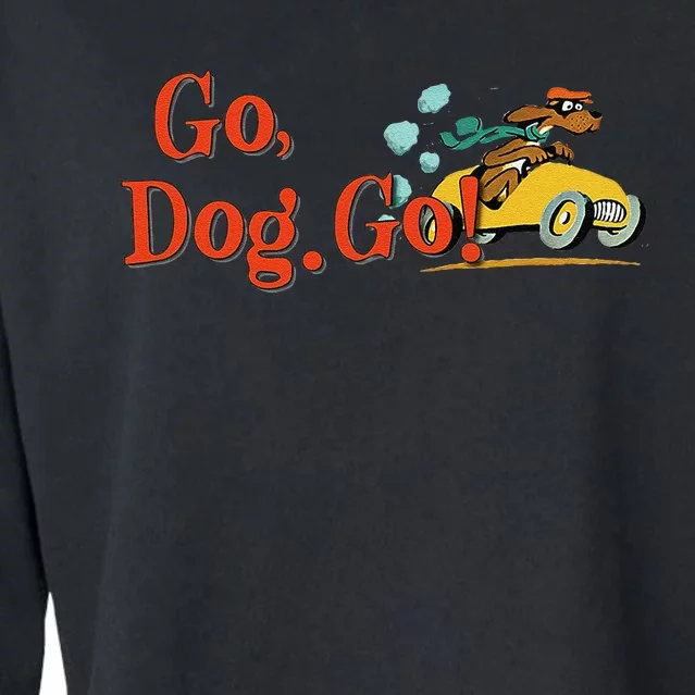 Go Dog Go Essential Gift Cropped Pullover Crew