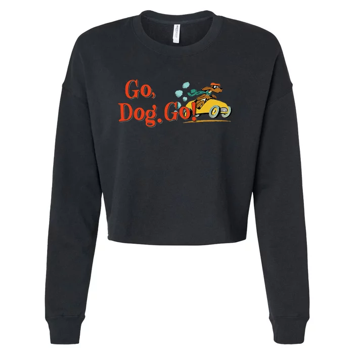 Go Dog Go Essential Gift Cropped Pullover Crew