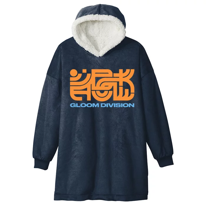 Gloom Division Hooded Wearable Blanket