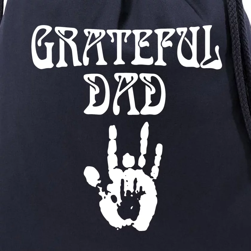 Grateful Dad Drawstring Bag