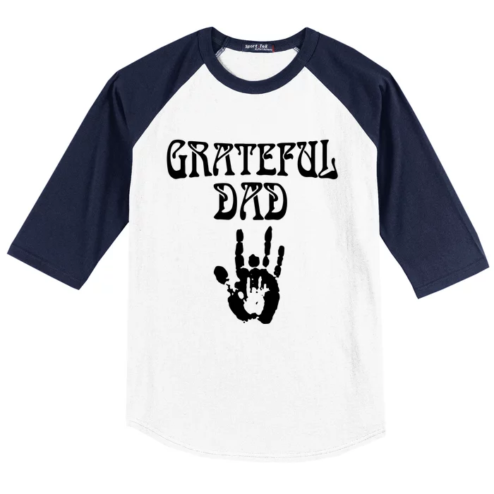 Grateful Dad Baseball Sleeve Shirt