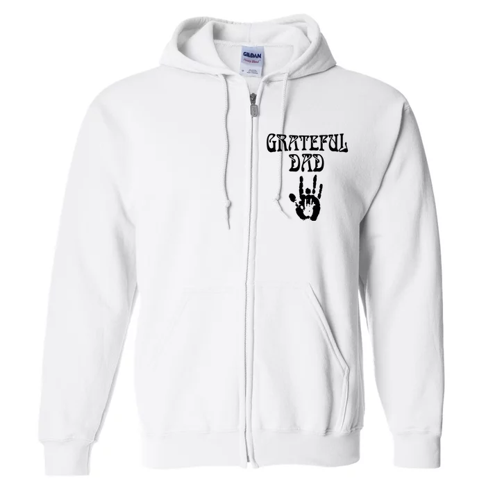 Grateful Dad Full Zip Hoodie