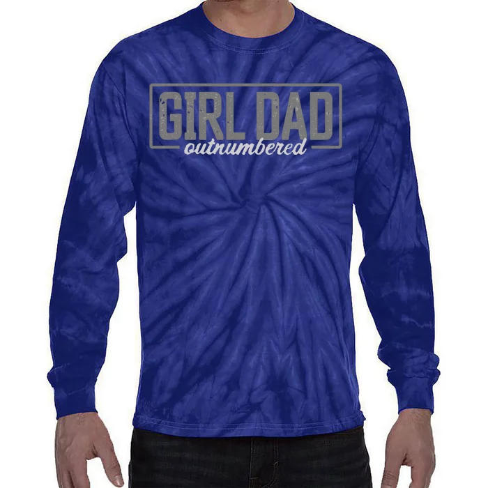 Girl Dad Tie-Dye Long Sleeve Shirt