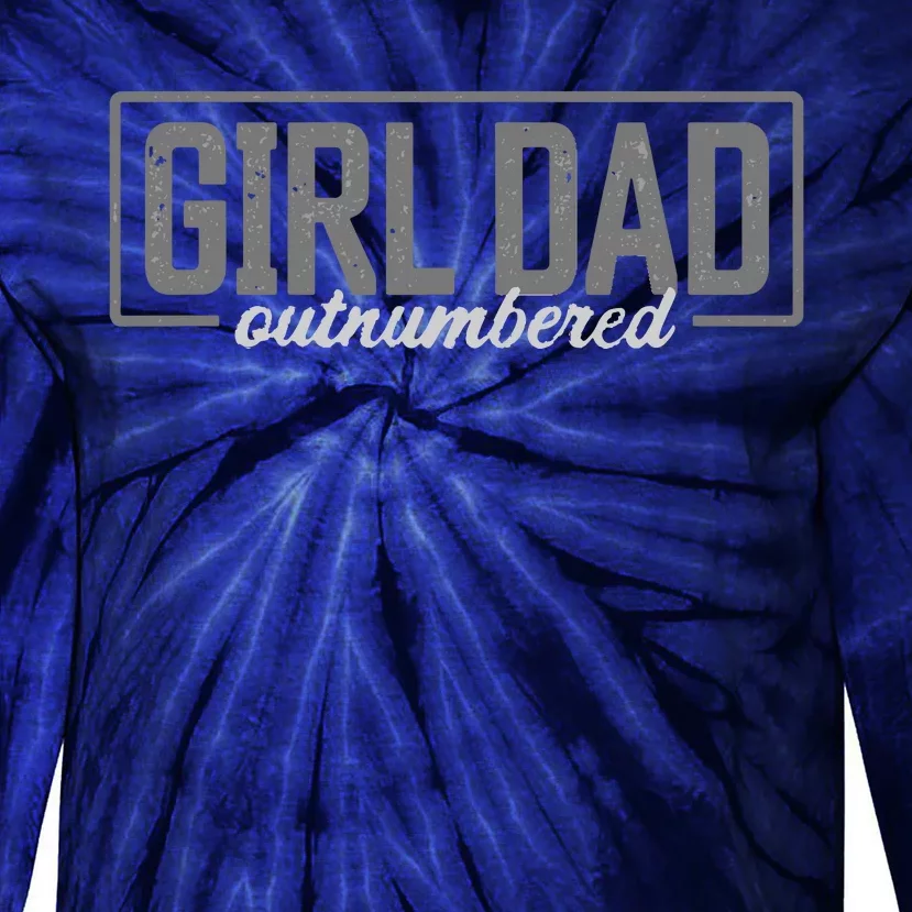 Girl Dad Tie-Dye Long Sleeve Shirt